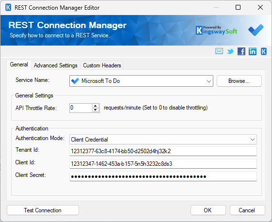 Microsoft To Do Connection Manager
